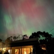 Aurora Australis from Our house Mandala Bruny Island
