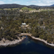 Aerial Bushland View - Mandala Bruny Island & Nature