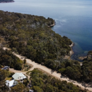 Coastline from Above: - Mandala Bruny Island & Nature