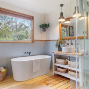 Mandala Rest and Retreat - Main Bathroom & Vanity