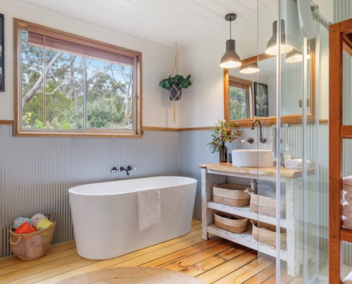 Mandala Rest and Retreat - Main Bathroom & Vanity