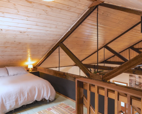 Mandala Rest and Retreat - Timber Loft Beams